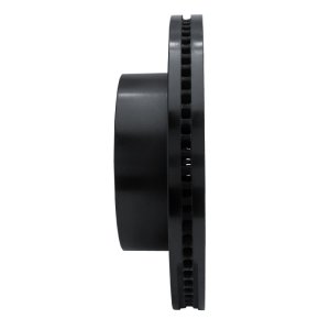Ford F-250 Super Duty Brake Rotor (1) - Front Right - R1 Concepts - Drilled & Slotted - Black - `12-`25
